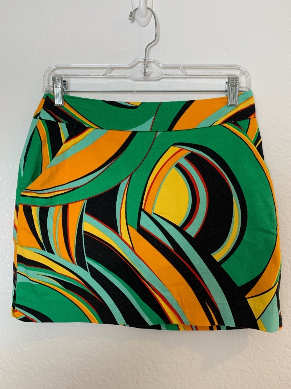 Loudmouth Ladies Golf Skort Skirt US Size 2 Preppy Pickle Ball Tennis Geometric